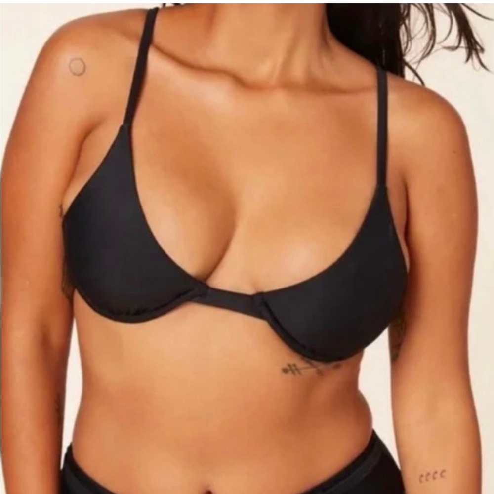 NWT Andie Swim The Sicily Top Black